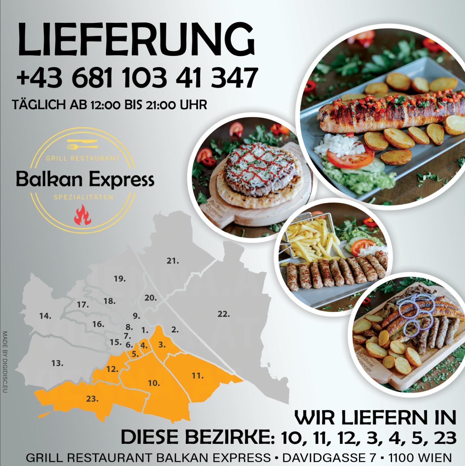 Balkan Express Liferung